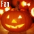Jack O' Lantern & Pumpkin