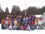 The winter camp I joined last month, I had so much fun!